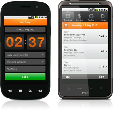 android-time-tracker